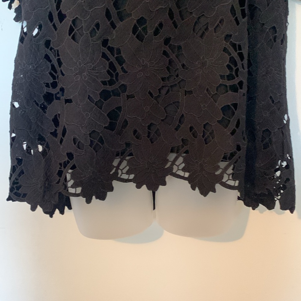 Umgee Black Lace Blouse - Picture 5 of 10